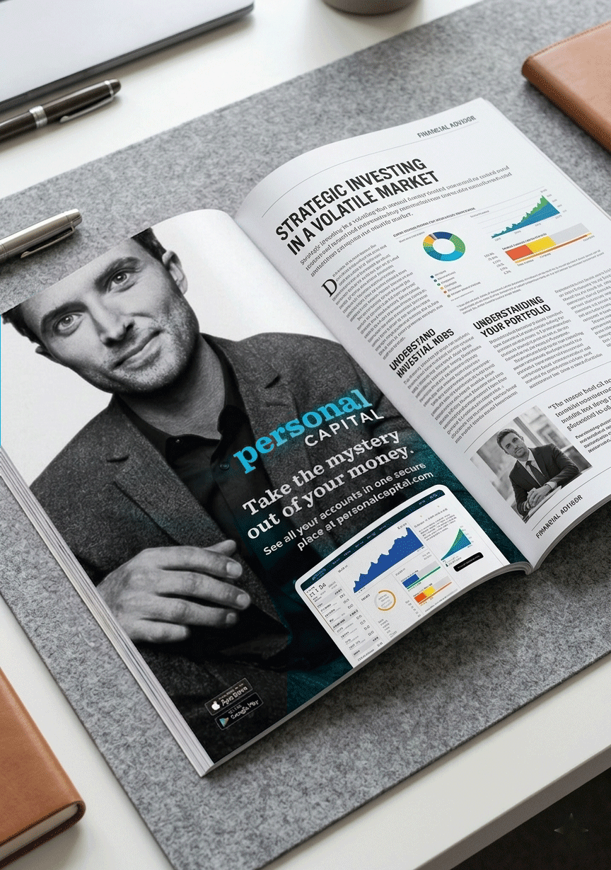 Personal Capital magazine ad
