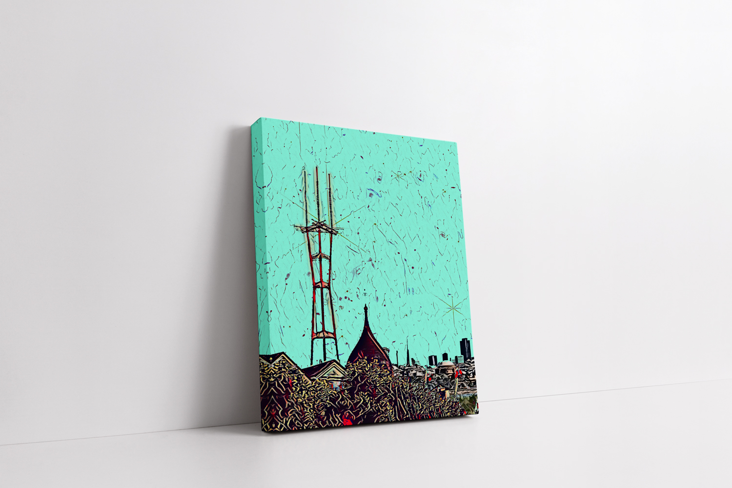 SF Love Project — canvas print