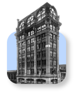 Map widget showing nearby historical photo